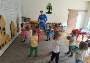 Zajęcia z Drużyną Kangura - Dzień sportu