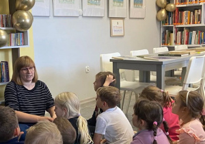 zajęcia edukacyjne w bibliotece