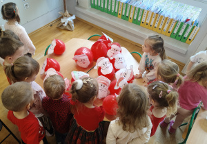 Mikołajki - prace plastyczne