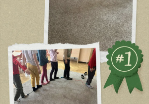 ćwiczenie na elipsie spokoju w ramach projektu "W Krainie Uczuć"