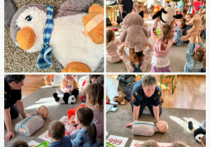 Warsztaty ze Strażą miejską - nauka pierwszej pomocy