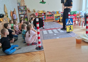Straż Miejska - warsztaty pt. "Bezpieczny Przedszkolak"