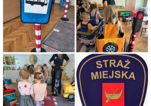 Straż Miejska - warsztaty pt. "Bezpieczny Przedszkolak"