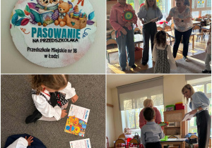 Pasowanie na Przedszkolaka w grupie Żabek